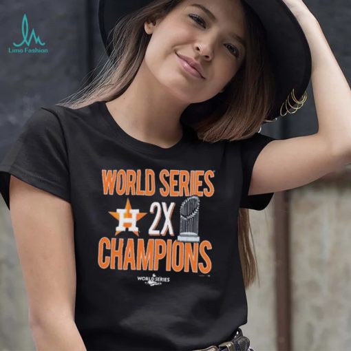 Houston Astros Two Time World Series Champions Shirt