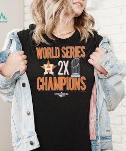 Houston Astros Two Time World Series Champions Shirt