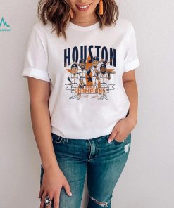 Houston Baseball 2022 World Champions Caricature Signatures Shirt