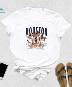 Houston Baseball 2022 World Champions Caricature Signatures Shirt