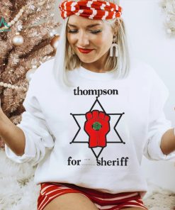 Hunter S Thompson Star Thompson For Sheriff Shirt Meme Gift Funny Tee Unisex Gamer Cult T Shirt3