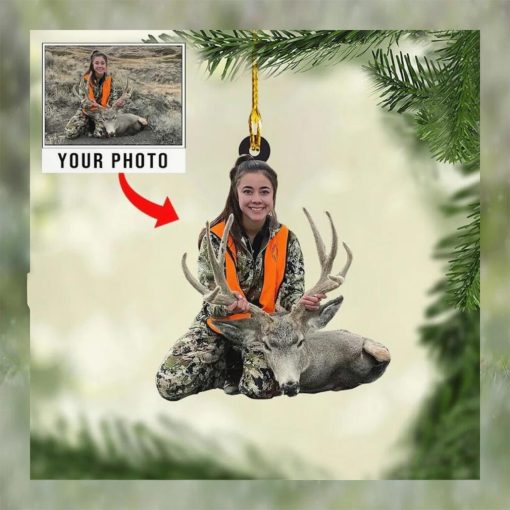 Hunting Custom Photo Ornament