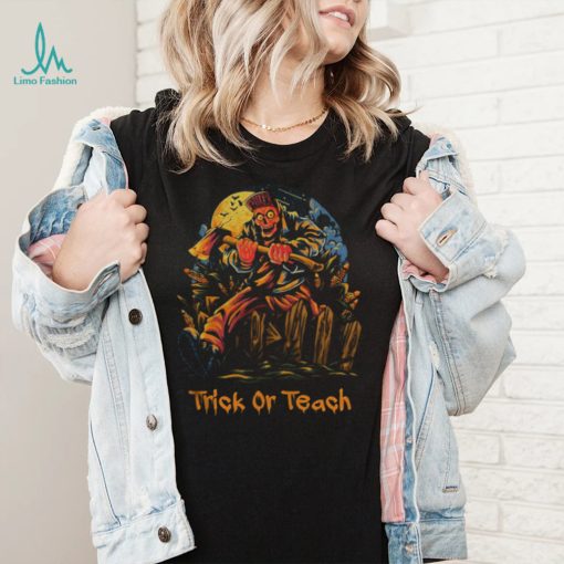 I Got My Axe Trick Or Teach Halloween shirt