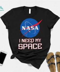 I Need My Space Vintage Nasa T Shirt Black