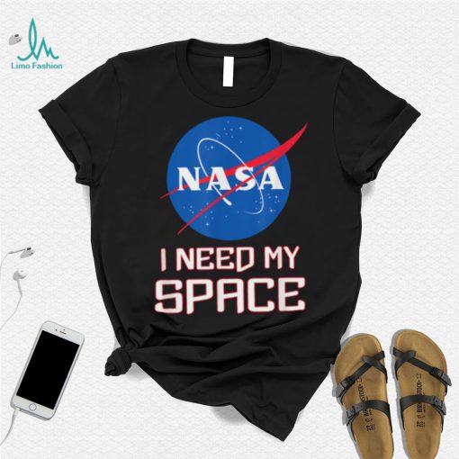 I Need My Space Vintage Nasa T Shirt Black