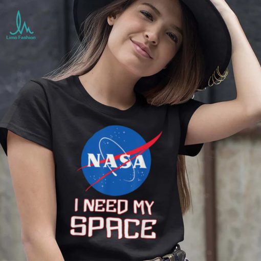 I Need My Space Vintage Nasa T Shirt Black