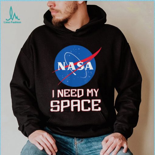 I Need My Space Vintage Nasa T Shirt Black