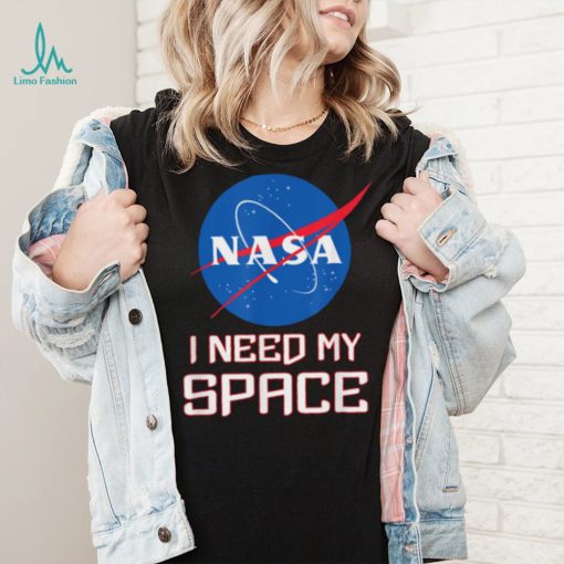 I Need My Space Vintage Nasa T Shirt Black