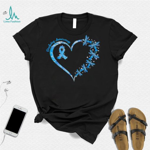 In November We Wear Blue Cure Diabetes Awareness T Shirt