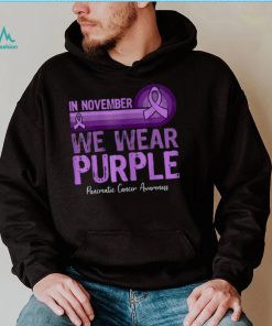 In November We Wear Purple Pancreatic Cancer Awareness T Shirt