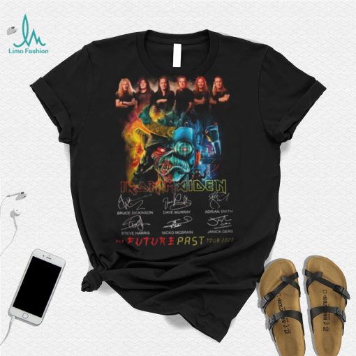 Iron Maiden The Future Past Tour 2023 LIMITED EDITION T Shirt