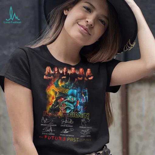 Iron Maiden The Future Past Tour 2023 LIMITED EDITION T Shirt