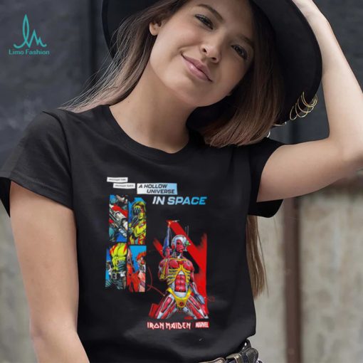 Iron Maiden X Marvel somewhere in time Guardians of the Galaxy a hollow Universe in Space shirt