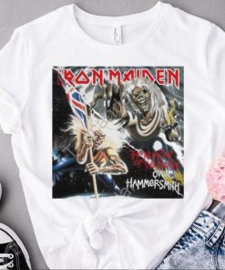 Iron Maiden the number of the beast over hammersmith t shirt