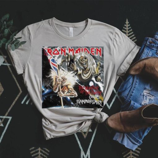 Iron Maiden the number of the beast over hammersmith t shirt