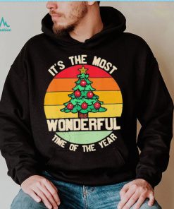 It’s The Most Wonderful Time Of The Year Christmas Tree Xmas Vintage Shirt