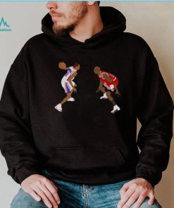 Iverson crosses over Jordan NBA shirt