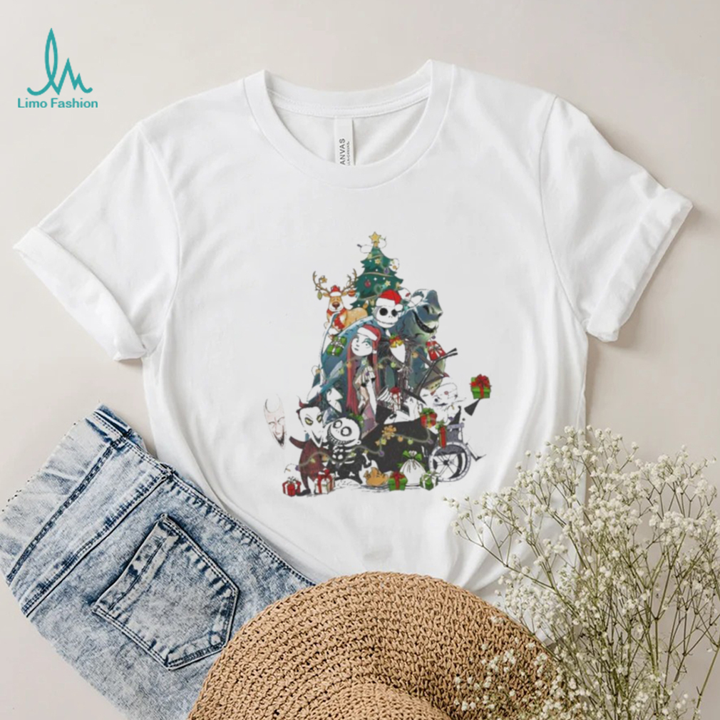 Jack Sally Oogie Boogie Nightmare before Christmas Squad Tree Shirt Jack Sally Oogie Boogie Nightmare before Christmas Squad Tree Shirt