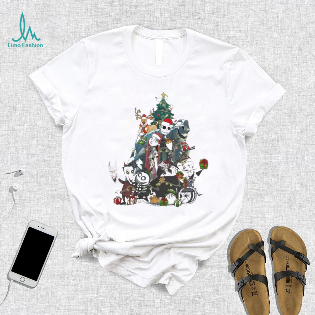 Jack Sally Oogie Boogie Nightmare before Christmas Squad Tree Shirt Jack Sally Oogie Boogie Nightmare before Christmas Squad Tree Shirt