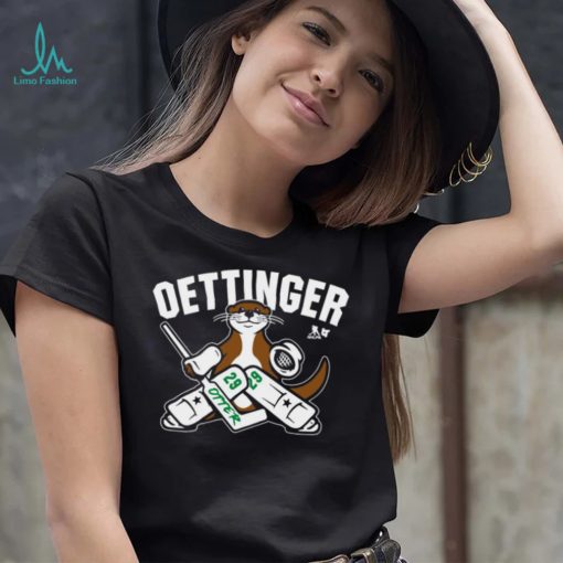 Jake Otter Breaking T Jake Oettinger Otter Dallas Stars T Shirt