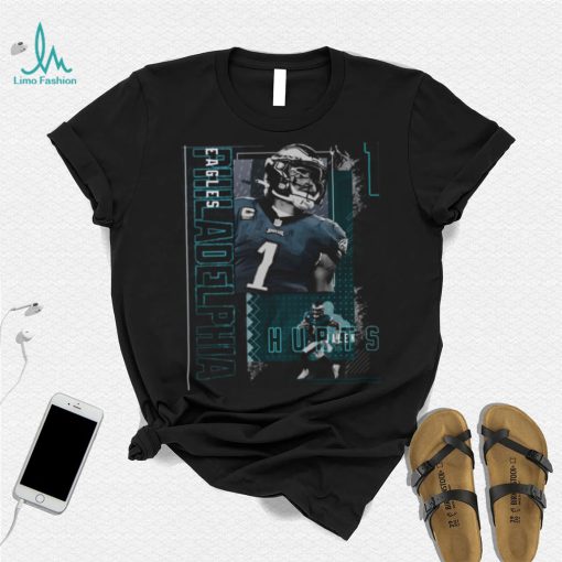 Jalen Hurts Football Paper Poster Eagles T Shirt