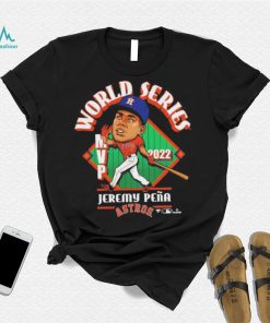 Jeremy Peña Houston Astros 2022 World Series Champions MVP T Shirt