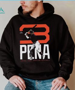 Jeremy Pena Houston Astros Bold Number 2022 Shirt