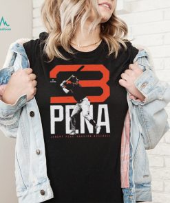 Jeremy Pena Houston Astros Bold Number 2022 Shirt