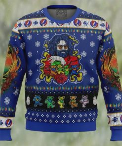 Jerry Garcia Grateful Dead Ugly Christmas Sweater