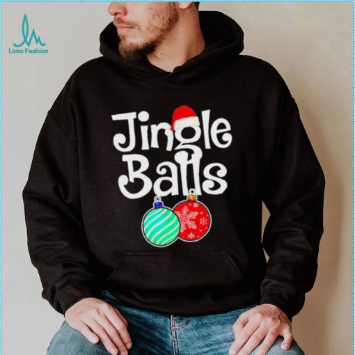 Jingle Balls Christmas Holiday Xmas Couples Matching Shirt