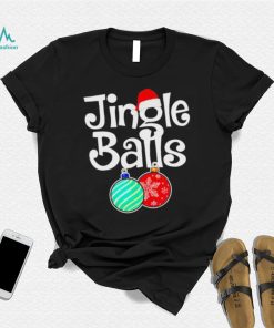 Jingle Balls Christmas Holiday Xmas Couples Matching Shirt