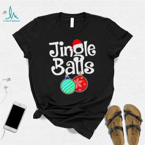 Jingle Balls Christmas Holiday Xmas Couples Matching Shirt