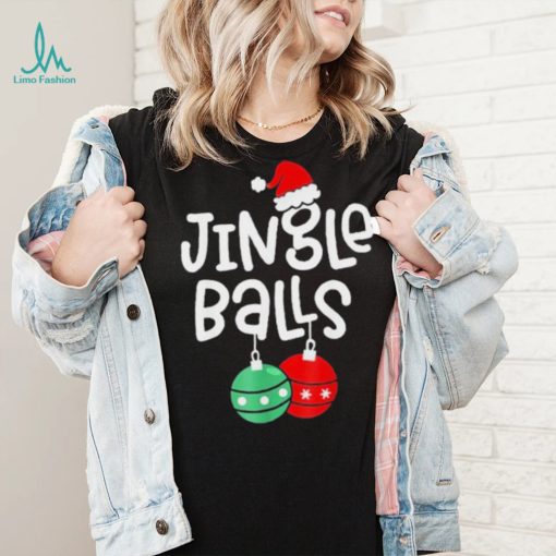 Jingle Balls Tinsel Tits Matching Christmas Couples Shirt