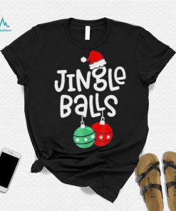 Jingle Balls Tinsel Tits Matching Christmas Couples Shirt