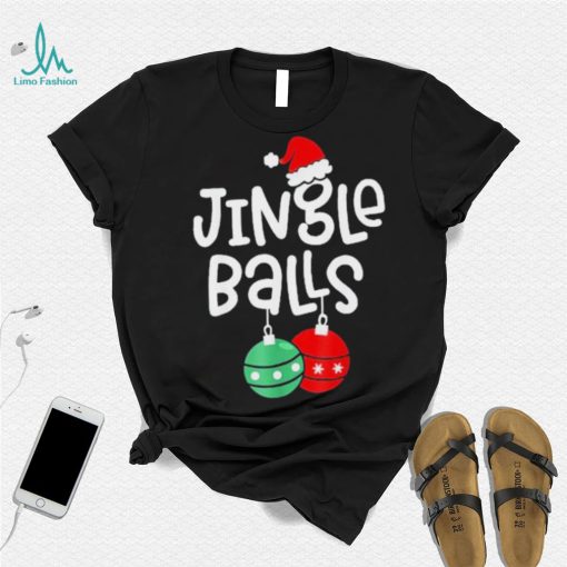 Jingle Balls Tinsel Tits Matching Christmas Couples Shirt