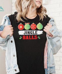 Jingle Balls Tinsel Tits Matching Couple Shirt