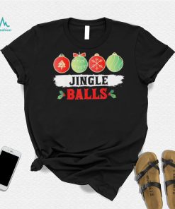 Jingle Balls Tinsel Tits Matching Couple Shirt