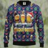 Beers Christmas Spirit Ugly Christmas Sweater, Faux Wool Sweater, International Beer Day, Gifts For Beer Lovers, Best Christmas Gifts For 2022 – Prinvity