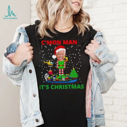 Joe Biden It’s Christmas Funny Joe Biden Come On Man Shirt