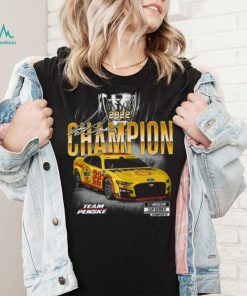 Joey Logano Team Penske 2022 NASCAR Cup Series Champion T Shirt