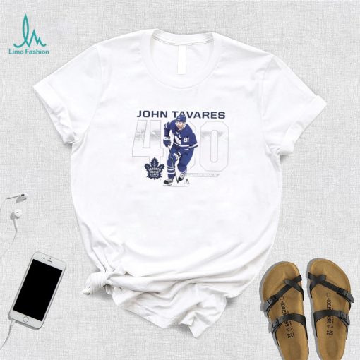 John Tavares Toronto Maple Leafs 400 Career Goals Shirt
