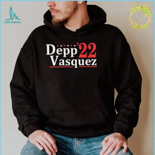 Johnny Depp and Vasquez 2022 shirt