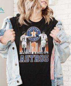 Jose Altuve And Carlos Correa Houston Astros Signatures Shirt