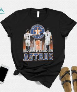 Jose Altuve And Carlos Correa Houston Astros Signatures Shirt