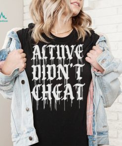 Jose Altuve Didn’t Cheat Shirt