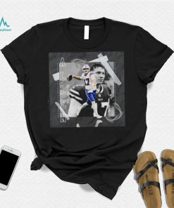 Josh Allen Football Paper Poster Bills 3 T Shirt