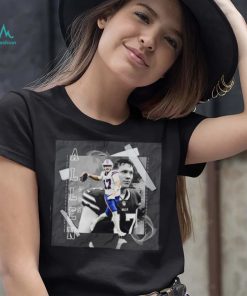 Josh Allen Football Paper Poster Bills 3 T Shirt