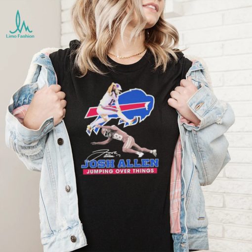 Josh Allen Jumping Over Things Signature Shirt