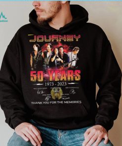 Journey 50 Years 1973 2023 Thank You For The Memories T Shirt