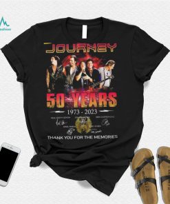 Journey 50 Years 1973  2023 Thank You For The Memories T Shirt